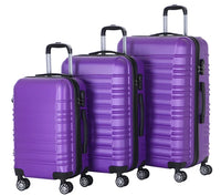 HKM-060115 4-Piece Universal Trolley Suitcase Set with 12/20/24/28 Inch Wheels for Travel