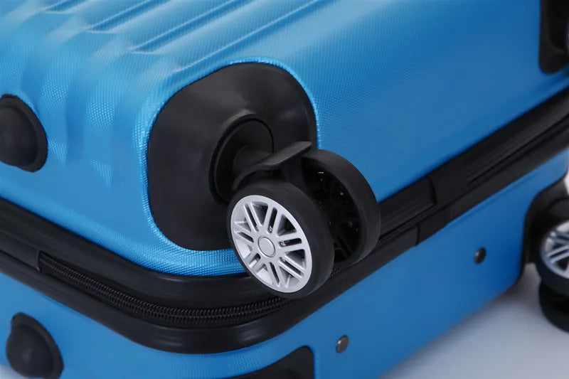 HKM-060115 4-Piece Universal Trolley Suitcase Set with 12/20/24/28 Inch Wheels for Travel