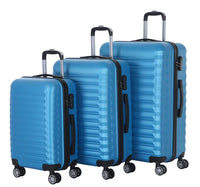 HKM-060115 4-Piece Universal Trolley Suitcase Set with 12/20/24/28 Inch Wheels for Travel