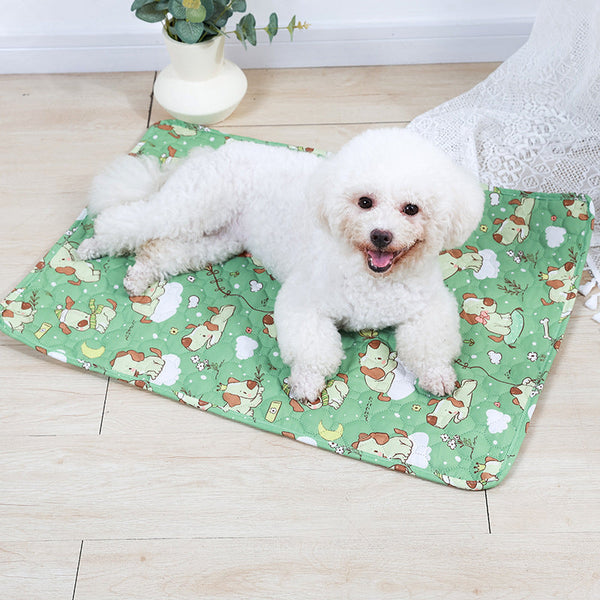 HKM-0602429 Reusable Washable Pet Urine Pad, Waterproof Non-Slip Cat and Dog Training Mat, Absorbent & Machine Washable