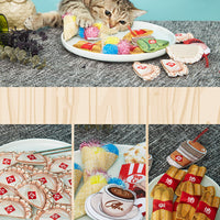 HKM-0602813 Catnip Cat Toy with Cat Teeth Fun and Interactive Play for Cats
