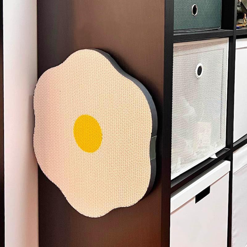 HKM-0603837 Durable Wall-Mounted Cat Scratching Board - Scratch Resistant Furniture Protector