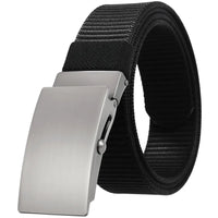 HKM-060435 Nylon Braided Slide Belt for Men - Adjustable, Stylish & Durable Design