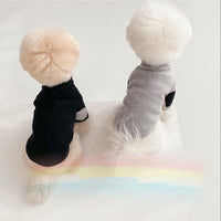 HKM-0604733 Casual Pet Clothing for Cats and Dogs in Brown, Black, Milky Yellow, and Gray