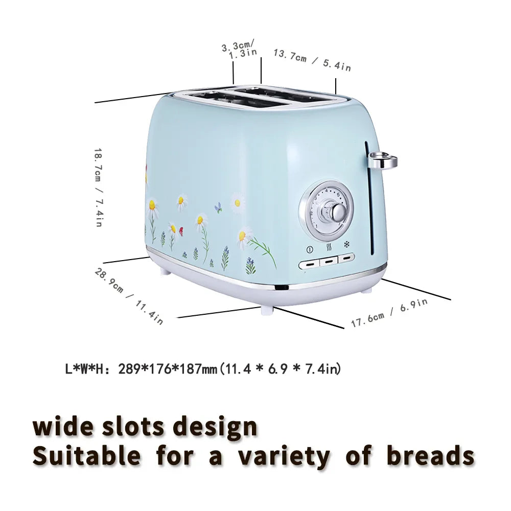 HKM-060627 Electric Pink Toaster with Custom Logo Design and Oven Functionality