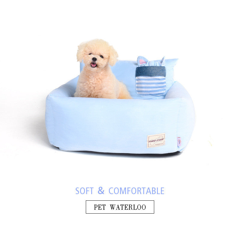 HKM-0606397 Cozy Removable Washable Pet Nest for Small and Medium Dogs and Cats
