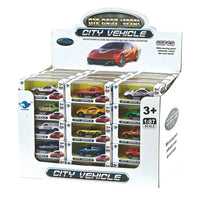 HKM-060691 Diecast 1:87 Scale Mini Model Cars for Kids - Zinc Alloy & Plastic Construction