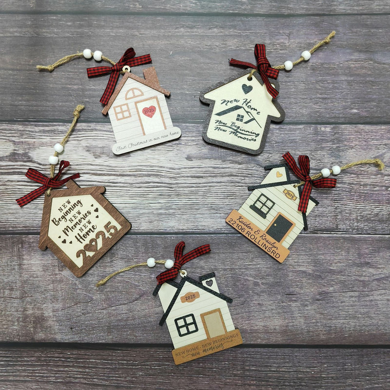 HKM-060691 Wooden Christmas Tree Pendant Decoration for Holiday Festivities