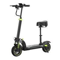 HKM-060755 Foldable Electric Scooter with 800W Motor, 30-45km Range, Dual Suspension, App Control, LED Lights
