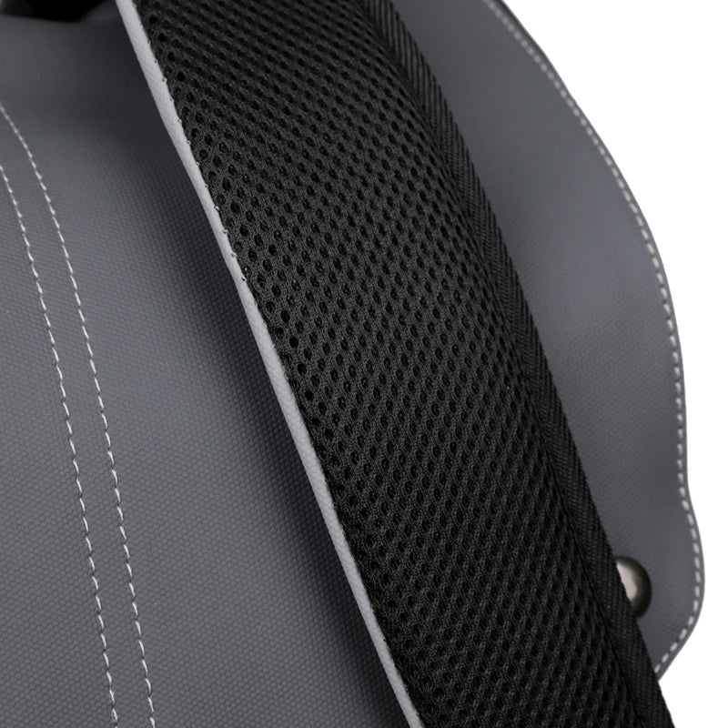 HKM-060947 Luxury Waterproof Laptop Backpack with Breathable Shoulder Straps and USB Charging Port