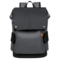 HKM-060947 Luxury Waterproof Laptop Backpack with Breathable Shoulder Straps and USB Charging Port