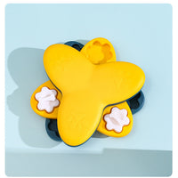 HKM-0609597 Interactive Dog Puzzle Toy with Treat Dispenser for Mental Stimulation and Slow Feeding