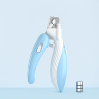 HKM-0610109 Professional Pet Nail Clippers with LED Light for Safe Trimming of Small and Medium Pets