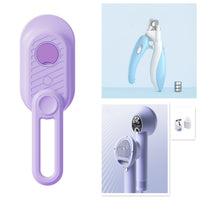 HKM-0610109 Professional Pet Nail Clippers with LED Light for Safe Trimming of Small and Medium Pets