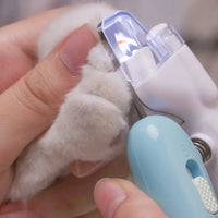 HKM-0610109 Professional Pet Nail Clippers with LED Light for Safe Trimming of Small and Medium Pets