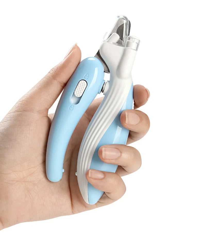 HKM-0610109 Professional Pet Nail Clippers with LED Light for Safe Trimming of Small and Medium Pets