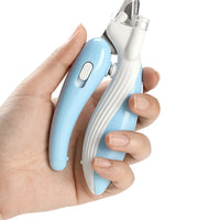 HKM-0610109 Professional Pet Nail Clippers with LED Light for Safe Trimming of Small and Medium Pets