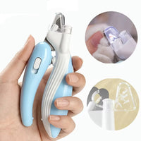 HKM-0610109 Professional Pet Nail Clippers with LED Light for Safe Trimming of Small and Medium Pets