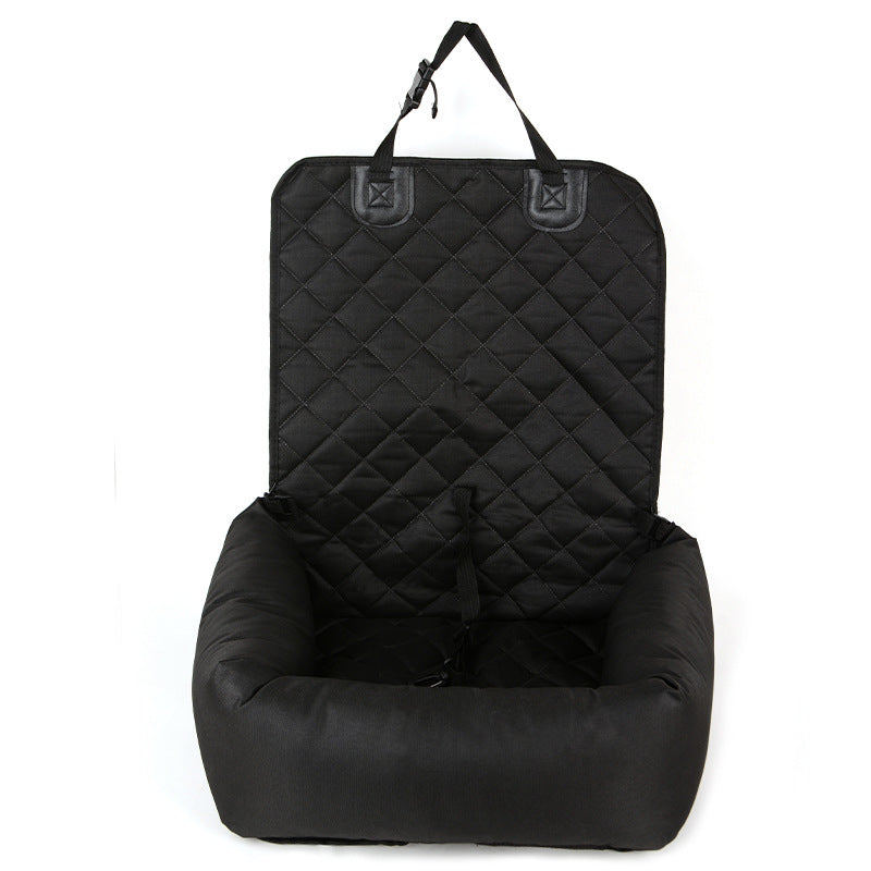 HKM-0611133 Breathable and Portable Pet Car Seat Bed - Medium Soft Cationic Net, Multiple Colors