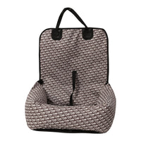 HKM-0611133 Breathable and Portable Pet Car Seat Bed - Medium Soft Cationic Net, Multiple Colors