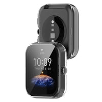 HKM-061139 Tempered Film Integrated Shell for Huami Amazfit Bip3 & Bip3 Pro - Durable Hard Case in Multiple Colors