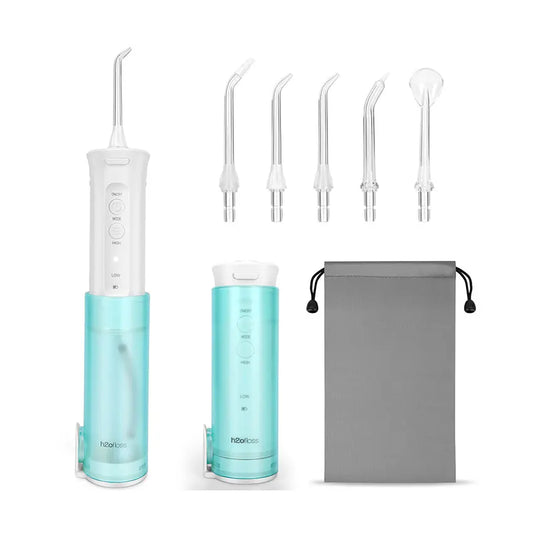 HKM-061203 Cordless Mini Oral Irrigator with Adjustable Water Tank for Effective Dental Care
