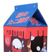 HKM-0612285 Milk Carton Cat Scratcher Toy - High-Density Corrugated Paper, Multiple Flavors