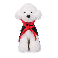 HKM-0614461 New Year's Red and Black Pet Cloak Costume for All Sizes
