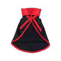 HKM-0614461 New Year's Red and Black Pet Cloak Costume for All Sizes