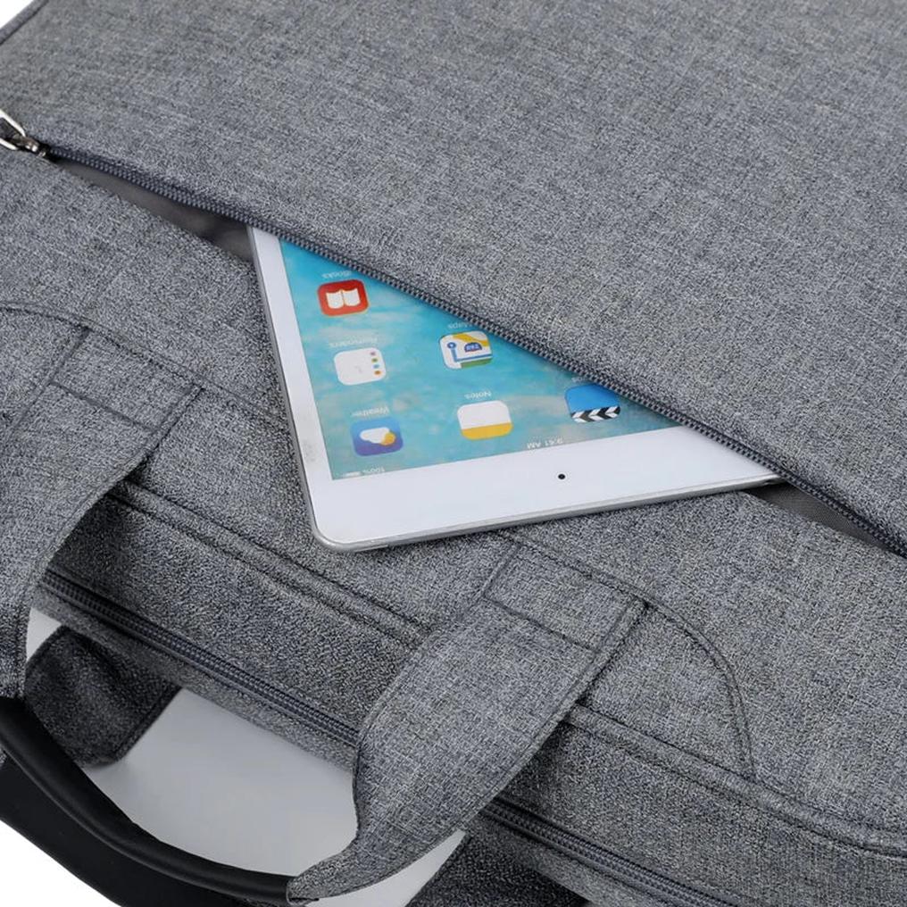 HKM-061587 Business-Style 15.6 Inch Waterproof Oxford Laptop Bag for Portable Computer Use