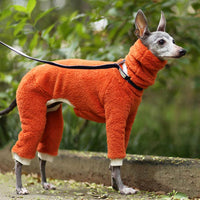HKM-0616253 Reversible Thick Polar Fleece Dog Coat - Winter Warm Cotton Vest for Pets