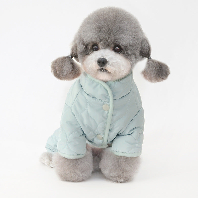 HKM-0616509 Warm Winter Cotton-Padded Dog Clothes for All Breeds