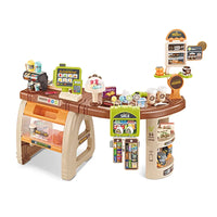 HKM-061715 Electric Children's Cash Register Supermarket Toy 52-Piece Educational Playset for Ages 2-7