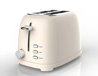 HKM-061779 Retro Auto Pop-Up Mini Toaster with Defrost Function for Two Slices and Sandwiches
