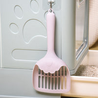 HKM-0618045 Large Hole Cat Litter Scoop with Delivery Hook – Multiple Colors Available