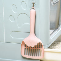 HKM-0618045 Large Hole Cat Litter Scoop with Delivery Hook – Multiple Colors Available