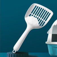 HKM-0618045 Large Hole Cat Litter Scoop with Delivery Hook – Multiple Colors Available