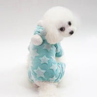HKM-0618429 Cozy Four-Legged Dog Sweater with Star Print for Small to Medium Pets