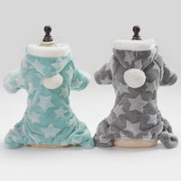 HKM-0618429 Cozy Four-Legged Dog Sweater with Star Print for Small to Medium Pets