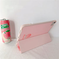 HKM-061907 Anti-Drop Holster Protective Cover for iPad Mini, Air, and Pro Models in Fruit Designs