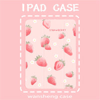HKM-061907 Anti-Drop Holster Protective Cover for iPad Mini, Air, and Pro Models in Fruit Designs