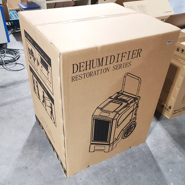 HKM-061907 Commercial Dehumidifier for Water Damage Restoration - 165 Pints Capacity