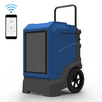 HKM-061907 Commercial Dehumidifier for Water Damage Restoration - 165 Pints Capacity
