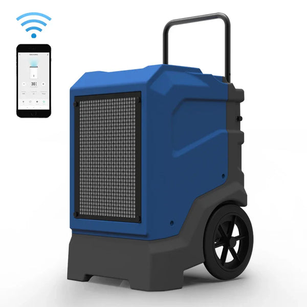 HKM-061907 Commercial Dehumidifier for Water Damage Restoration - 165 Pints Capacity
