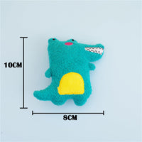 HKM-0619453 Interactive Catnip Dinosaur Plush Toy for Engaging Feline Playtime