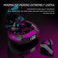 HKM-062035 Waterproof TWS Earbuds with 60ms Low Latency for Gaming, Hi-Fi Sound and Comfortable Fit