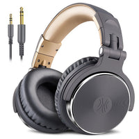 HKM-062099 Stereo Headphones with Microphone, 3.5mm/6.3mm Jack, 20-20k Hz Frequency Response, 32 Ω Impedance