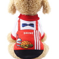 HKM-0622013 Funny Halloween Pet Costume with Adjustable Hat and Cape - Soft Cotton Sweater Design