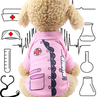 HKM-0622013 Funny Halloween Pet Costume with Adjustable Hat and Cape - Soft Cotton Sweater Design