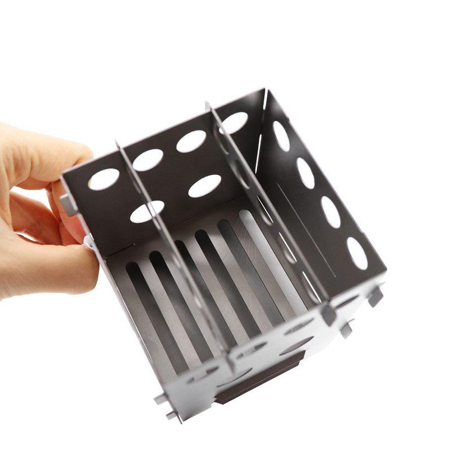 HKM-062227 Lightweight Titanium Alloy Camping Stove for Outdoor Adventures